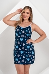 CAMISOLA ALCINHA CORAÇÃO AZUL - comprar online