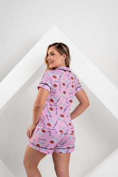 PIJAMA AMERICANO CURTO CAPIVARA