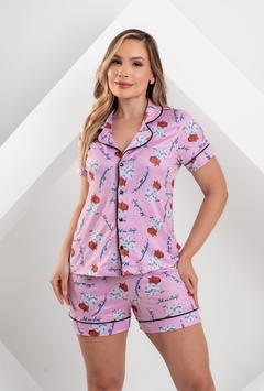 PIJAMA AMERICANO CURTO CAPIVARA - comprar online