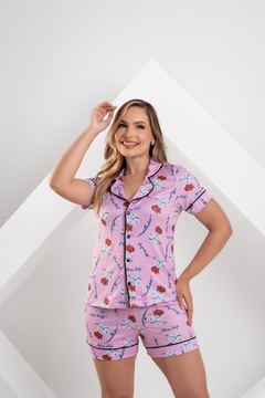PIJAMA AMERICANO CURTO CAPIVARA - comprar online