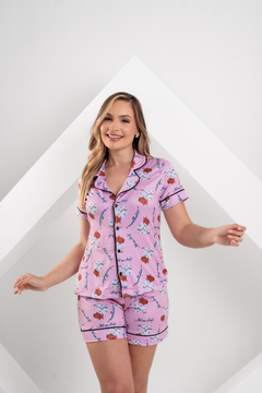 PIJAMA AMERICANO CURTO CAPIVARA na internet