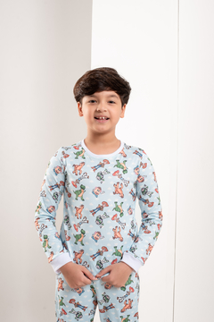 LONGO BÁSICO INFANTIL TOY STORY NOVO - Revid Pijamas