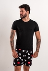 PIJAMA MASCULINO MICKEY PRETO - comprar online