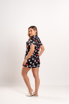 PIJAMA AMERICANO MICKEY PRETO - comprar online