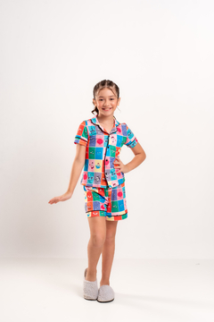 PIJAMA AMERICANO INFANTIL DIVERTIDAMENTE - loja online