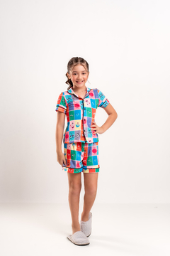 Imagem do PIJAMA AMERICANO INFANTIL DIVERTIDAMENTE