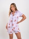 PIJAMA AMERICANO CURTO URSO OFF - comprar online
