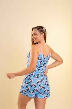 BABY ALCINHA PANDINHA AZUL - loja online