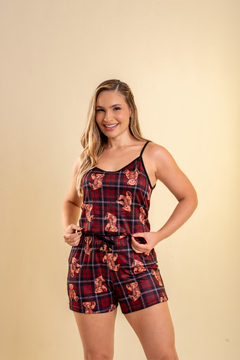 BABY ALCINHA URSO VERMELHO
