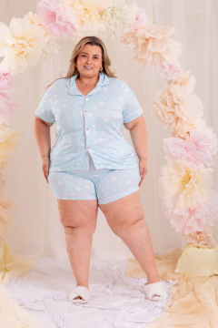 Imagem do AMERICANO PLUS SIZE ESTRELA AZUL