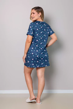 CAMISOLA BLUSÃO CAPIVARA AZUL en internet