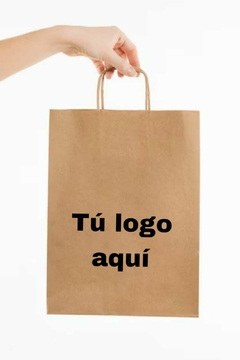 Bolsas de papel Kraft con manija - comprar online