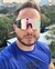 Óculos de Sol Bolt 2.0 Azul Marinho c/ Rose Espelhado (Unissex) - Malibu Glasses Varejo