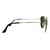 Óculos de Sol Aviador Classic Dourado c/ Preto (Unissex) - Malibu Glasses Varejo