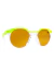 Óculos de Sol Hyper Verde Neon e Cristal c/ Dourado Translúcido (Unissex) - Malibu Glasses Varejo