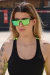 Óculos de sol Running Verde e Cristal c/ Verde Espelhado (Unissex) - comprar online