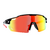 Óculos de Sol Vortex Preto e Vermelho c/ Fire Espelhado (Unissex) - Malibu Glasses Varejo