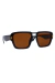 Óculos de Sol Robin Preto c/ Marrom (Unissex) - comprar online