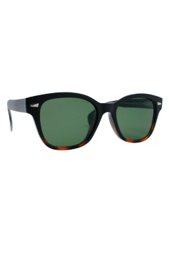 Óculos de Sol Hayden Preto e Marrom Casco c/ Verde G15 (Unissex) - comprar online