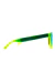 Óculos de Sol Summer Azul e Verde Neon c/ Azul Espelhado (Unissex) - Malibu Glasses Varejo