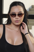 Óculos de Sol Kimberlyn Marrom Casco (Feminino) na internet
