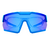 Óculos de Sol Jump Azul c/ Azul Espelhado (Unissex) - Malibu Glasses Varejo