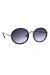 Óculos de Sol Zoe Preto e Prata c/ Degradê (Feminino) - comprar online