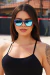 Óculos de Sol Summer Azul e Rosa c/ Azul Espelhado (Unissex) - loja online