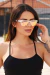 Óculos de Sol Summer Branco e Rosa c/ Rose Espelhado (Unissex) - comprar online