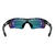 Óculos de Sol Wave Cinza Transparente c/ Fire Espelhado - Pequena Avaria - Malibu Glasses Varejo