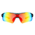 Óculos de Sol Wave Cinza Transparente c/ Fire Espelhado (Unissex) - Malibu Glasses Varejo