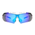 Óculos de Sol Gravity Branco c/ Azul Espelhado (Unissex) - Malibu Glasses Varejo
