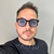 Óculos de Sol Tyler Preto c/ Azul (Unissex) - Malibu Glasses Varejo