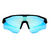Óculos de Sol Fast Preto c/ Azul Espelhado (Unissex) - Malibu Glasses Varejo