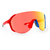Óculos de Sol Cloud Vermelho e Azul c/ Fire Espelhado (Unissex) - comprar online