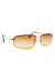 Óculos de Sol Kai Dourado c/ Rose Degradê(Unissex) - comprar online