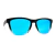 Óculos de Sol Summer Preto e Cristal c/ Azul Espelhado (Unissex) - comprar online