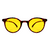 Óculos de Sol Houston Marrom Casco c/ Amarelo - Pequena Avaria - comprar online