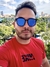 Óculos de Sol Detroit 2.0 Preto c/ Azul Espelhado (Unissex) - Malibu Glasses Varejo