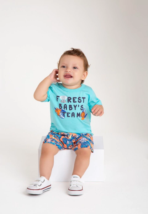 Conjunto Baby tactel safari ref.14188