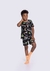 Pijama 3d 100% algodão Boys ref 19186