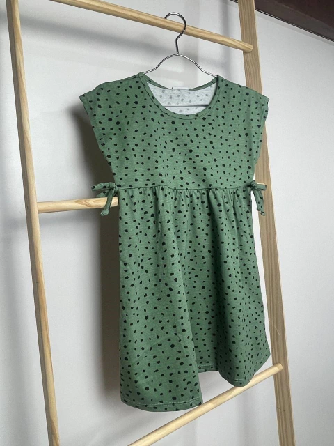 Vestido poa Verde ref19311