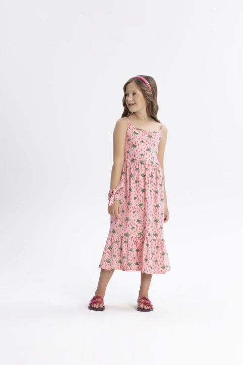 Vestido Praia de Coqueiros 100% algodão ref 19364