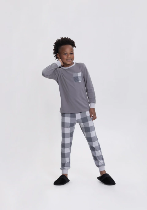 Pijama Xadrez Juvenil ref 19996