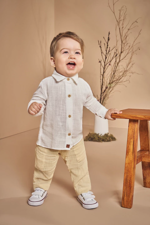 Conjunto baby mocinho ref 7638