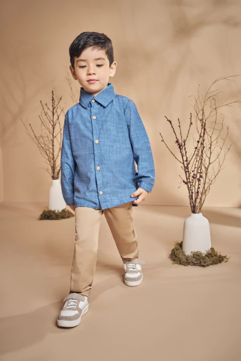 Conjunto camisaria boy ref 7653