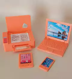 Imagen de Set De Escritorio Compu + Impresora + Accesorios Casa Muñecas