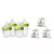 Kit de Mamadeira Comotomo - 7 Peças Verde (Prazo para envio: 25 a 30 dias) - comprar online