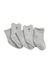 Kit 5 Pares de Meia Brannan Bear Cinza - Baby Gap
