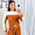 BLUSA MALHA CREPE LISTRA NA MANGA LONGA